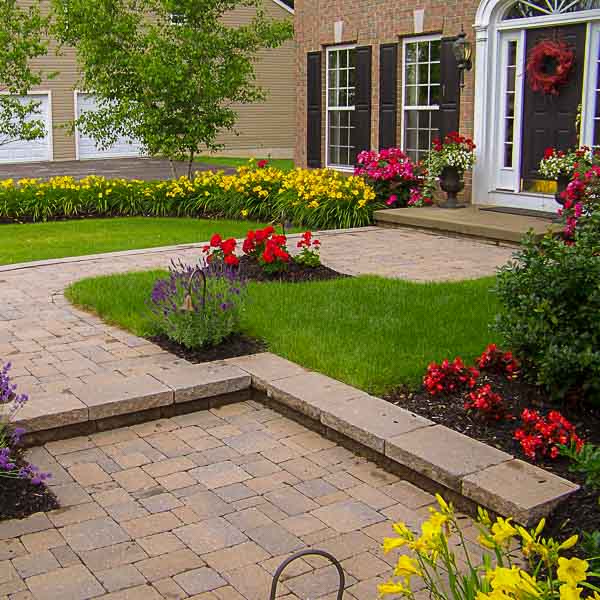 Front yard landscaping Webster NY