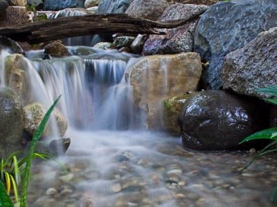 Stone water feature