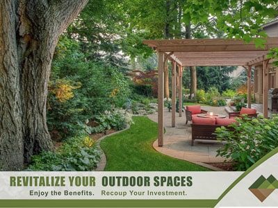 high quality Backyard landscaping project