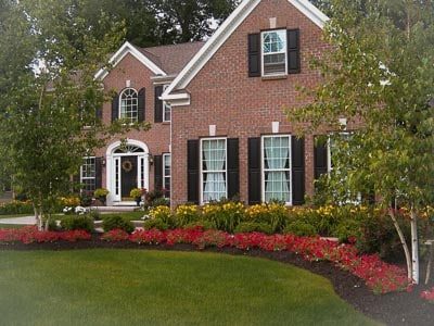 Front yard landscaping