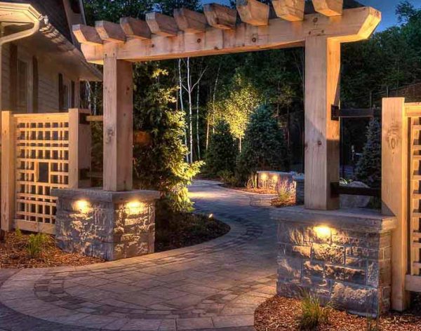 high quality Backyard landscaping project