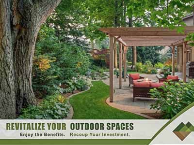 landscape renovation for backyard landscaping