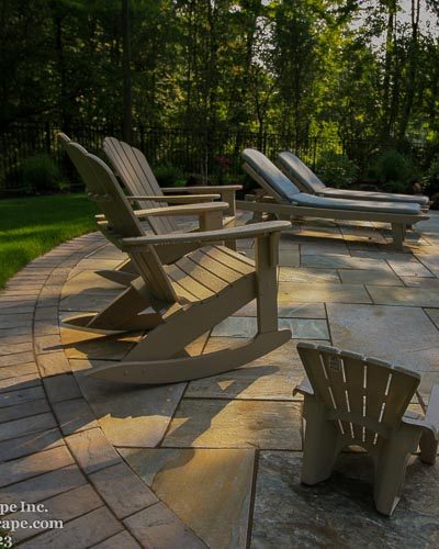 Backyard patio & landscaping